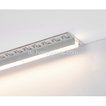 Gips -LED -Profil schwarzer Farb -LED -Streifenkanal
